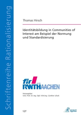 Abbildung von Hirsch | Identitätsbildung in Communities of Interest am Beispiel der Normung und Standardisierung | 1. Auflage | 2014 | beck-shop.de