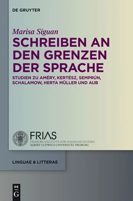 Abbildung von Siguan | Schreiben an den Grenzen der Sprache | 1. Auflage | 2014 | beck-shop.de