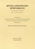 Cover:, Mittellateinisches Wörterbuch  44. Lieferung (illibezzus - implumis)