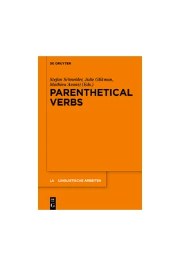 Abbildung von Schneider / Glikman | Parenthetical Verbs | 1. Auflage | 2015 | beck-shop.de