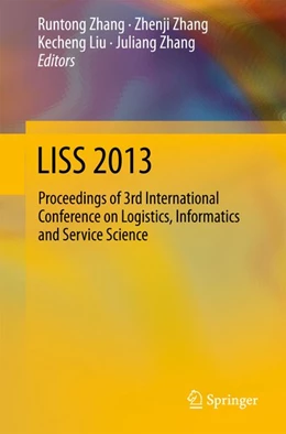 Abbildung von Zhang / Liu | LISS 2013 | 1. Auflage | 2014 | beck-shop.de