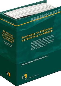 Abbildung von Herausgegeben vom Umweltbundesamt | Berechnung von Prüfwerten zur Bewertung von Altlasten • PBA | 1. Auflage | 2007 | beck-shop.de