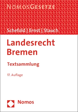 Abbildung von Schefold / Ernst | Landesrecht Bremen | 1. Auflage | 2015 | beck-shop.de
