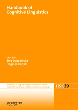 Abbildung von Dabrowska / Divjak | Handbook of Cognitive Linguistics | 1. Auflage | 2015 | beck-shop.de