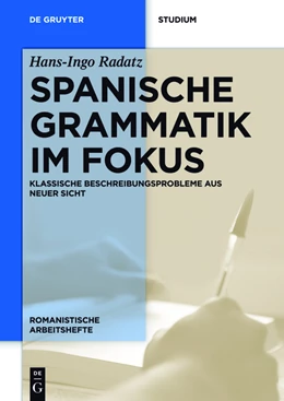 Abbildung von Radatz | Spanische Grammatik im Fokus | 1. Auflage | 2021 | 65 | beck-shop.de