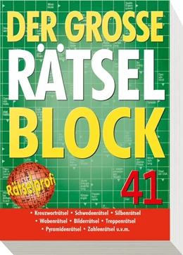 Abbildung von Der große Rätselblock 41 | 1. Auflage | 2014 | beck-shop.de
