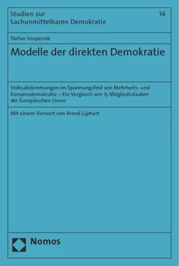 Abbildung von Vospernik | Modelle der direkten Demokratie | 1. Auflage | 2015 | beck-shop.de