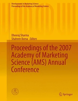 Abbildung von Sharma / Borna | Proceedings of the 2007 Academy of Marketing Science (AMS) Annual Conference | 1. Auflage | 2014 | beck-shop.de