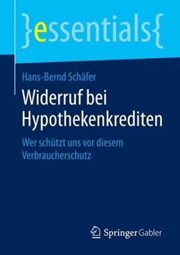 Abbildung von Schäfer | Widerruf bei Hypothekenkrediten | 1. Auflage | 2014 | beck-shop.de