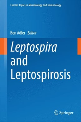 Abbildung von Adler | Leptospira and Leptospirosis | 1. Auflage | 2014 | beck-shop.de