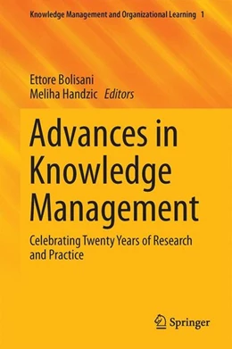 Abbildung von Bolisani / Handzic | Advances in Knowledge Management | 1. Auflage | 2014 | beck-shop.de
