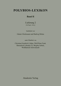 Abbildung von Glockmann / Helms | Band II, Lieferung 2 | 1. Auflage | 2014 | beck-shop.de