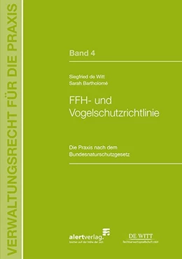 Abbildung von de Witt / Bartholomé | FFH- und Vogelschutzrichtlinie | 1. Auflage | 2014 | beck-shop.de
