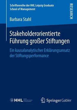 Abbildung von Stahl | Stakeholderorientierte Führung großer Stiftungen | 1. Auflage | 2014 | beck-shop.de