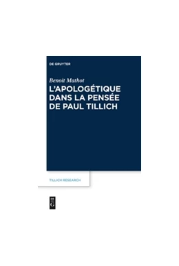 Abbildung von Mathot | L'apologétique dans la pensée de Paul Tillich | 1. Auflage | 2015 | beck-shop.de
