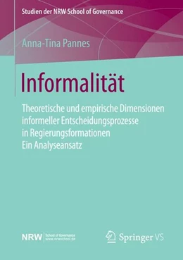 Abbildung von Pannes | Informalität | 1. Auflage | 2014 | beck-shop.de