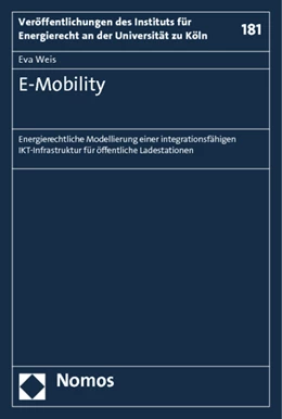 Abbildung von Weis | E-Mobility | 1. Auflage | 2014 | 181 | beck-shop.de