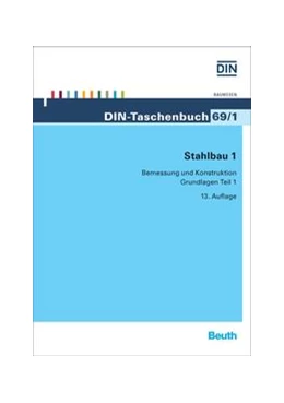Abbildung von DIN e.V. | Stahlbau 1 | 13. Auflage | 2015 | 69/1 | beck-shop.de