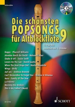 Abbildung von Die schönsten Popsongs für Alt-Blockflöte | 1. Auflage | 2015 | beck-shop.de