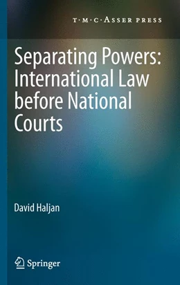 Abbildung von Haljan | Separating Powers: International Law before National Courts | 1. Auflage | 2014 | beck-shop.de