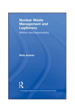 Abbildung von Andrén | Nuclear Waste Management and Legitimacy | 1. Auflage | 2015 | beck-shop.de