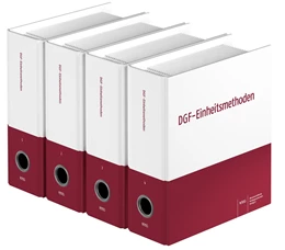 Abbildung von Deutsche Gesellschaft für Fettwissenschaft e.V. | DGF-Einheitsmethoden | 1. Auflage | 2016 | beck-shop.de