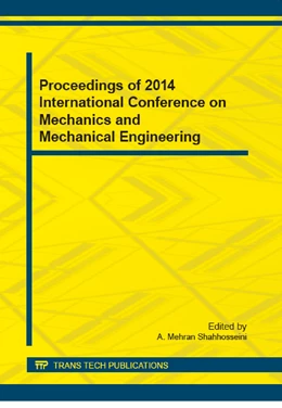 Abbildung von Shahhosseini | Proceedings of 2014 International Conference on Mechanics and Mechanical Engineering | 1. Auflage | 2014 | beck-shop.de