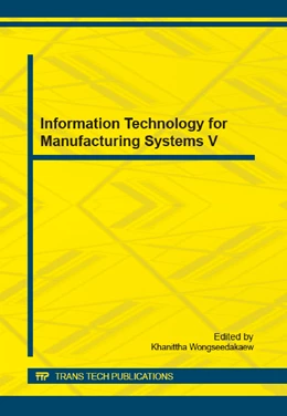 Abbildung von Wongseedakaew | Information Technology for Manufacturing Systems V | 1. Auflage | 2014 | beck-shop.de