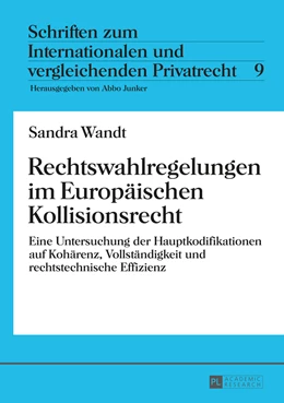 Abbildung von Wandt | Rechtswahlregelungen im Europäischen Kollisionsrecht | 1. Auflage | 2014 | 9 | beck-shop.de