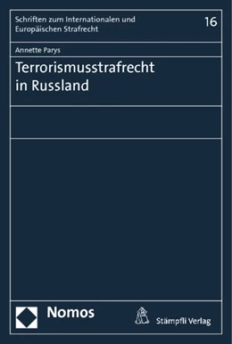 Abbildung von Parys | Terrorismusstrafrecht in Russland | 1. Auflage | 2014 | 16 | beck-shop.de