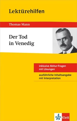Abbildung von Mann | Klett Lektürehilfen Thomas Mann 