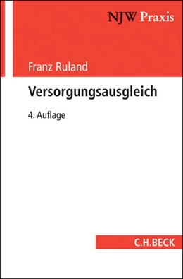 Abbildung von Ruland | Versorgungsausgleich | 4. Auflage | 2015 | Band 28 | beck-shop.de