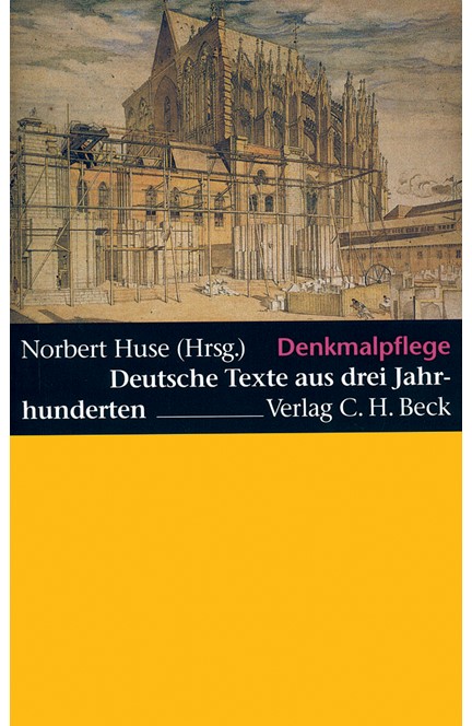 Cover: Norbert Huse, Denkmalpflege