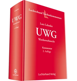 Abbildung von Lehmler | UWG - Wettbewerbsrecht | 2. Auflage | 2020 | beck-shop.de