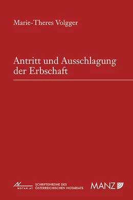 Abbildung von Volgger | Antritt und Ausschlagung der Erbschaft | 1. Auflage | 2014 | 35 | beck-shop.de