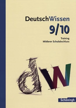Abbildung von Waldherr / Diekhans | DeutschWissen. Training Mittlerer Schulabschluss | 1. Auflage | 2006 | beck-shop.de