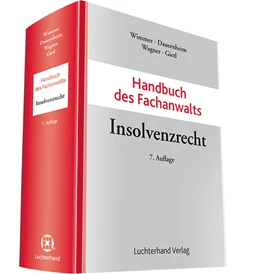 Abbildung von Wimmer / Dauernheim | Handbuch des Fachanwalts Insolvenzrecht | 7. Auflage | 2015 | beck-shop.de