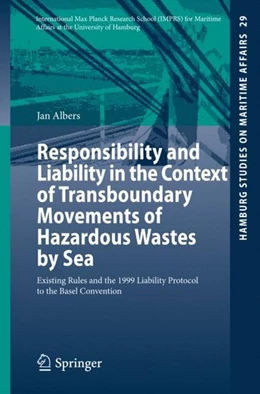 Abbildung von Albers | Responsibility and Liability in the Context of Transboundary Movements of Hazardous Wastes by Sea | 1. Auflage | 2014 | beck-shop.de