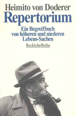 Abbildung von Doderer, Heimito von | Repertorium | 2. Auflage | 1996 | 1158 | beck-shop.de