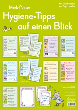 Abbildung von Merk-Poster: Hygiene-Tipps auf einen Blick | 1. Auflage | 2015 | beck-shop.de