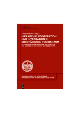 Abbildung von Schumann | Hierarchie, Kooperation und Integration im Europäischen Rechtsraum | 1. Auflage | 2015 | beck-shop.de