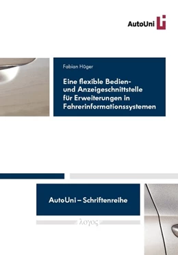 Abbildung von Hüger | Eine flexible Bedien- und Anzeigeschnittstelle für Erweiterungen in Fahrerinformationssystemen | 1. Auflage | 2014 | 69 | beck-shop.de