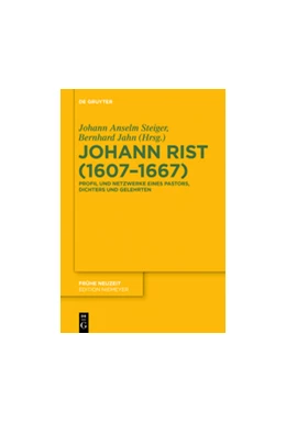 Abbildung von Steiger / Jahn | Johann Rist (1607-1667) | 1. Auflage | 2015 | 195 | beck-shop.de