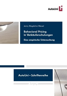Abbildung von Wessel | Behavioral Pricing in Verkäuferschulungen | 1. Auflage | 2014 | 72 | beck-shop.de
