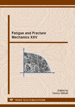 Abbildung von Skibicki | Fatigue and Fracture Mechanics XXV | 1. Auflage | 2015 | beck-shop.de