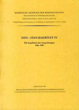 Abbildung von Hrouda, Barthel | Isin-Isan Bahriyat | 1. Auflage | 1993 | Heft 105 | beck-shop.de