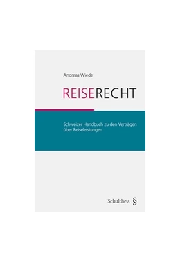 Abbildung von Wiede | Reiserecht | 1. Auflage | 2014 | beck-shop.de