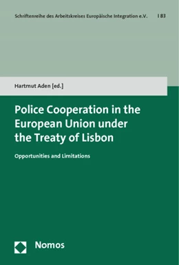 Abbildung von Aden | Police Cooperation in the European Union under the Treaty of Lisbon | 1. Auflage | 2015 | 83 | beck-shop.de