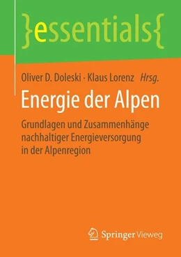 Abbildung von Doleski / Lorenz | Energie der Alpen | 1. Auflage | 2015 | beck-shop.de