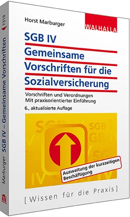 Abbildung von Marburger | SGB IV - Gemeinsame Vorschriften für die Sozialversicherung | 6. Auflage | 2015 | beck-shop.de